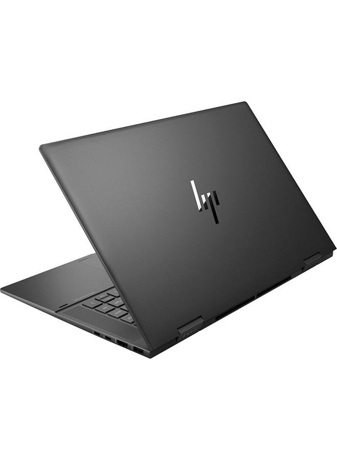 HP - Envy X360 Convertible 2-In-1 Laptop With 15.6-Inch Display, AMD Ryzen 7 5825U Processor/12GB RAM/512GB SSD/AMD Radeon Graphics/Windows 11 Home English Nightfall Black - Image 1