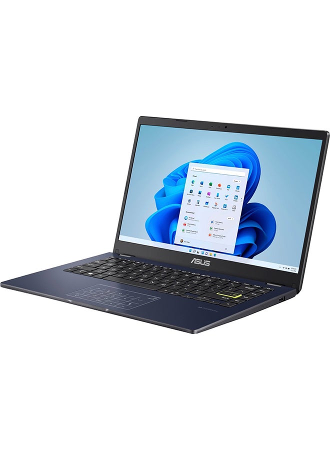 أسوس - كمبيوتر محمول E410KA-TB.CL4128BK بشاشة مقاس 14 بوصة، ومعالج Intel Celeron N4500 / ذاكرة وصول عشوائي سعتها 4 جيجابايت / eMMC سعة 128 جيجابايت / رسومات Intel UHD / نظام التشغيل Windows 11 Home / الإصدار الدولي / - Image 1