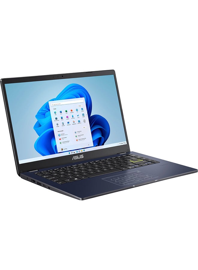 أسوس - كمبيوتر محمول E410KA-TB.CL4128BK بشاشة مقاس 14 بوصة، ومعالج Intel Celeron N4500 / ذاكرة وصول عشوائي سعتها 4 جيجابايت / eMMC سعة 128 جيجابايت / رسومات Intel UHD / نظام التشغيل Windows 11 Home / الإصدار الدولي / - Image 1
