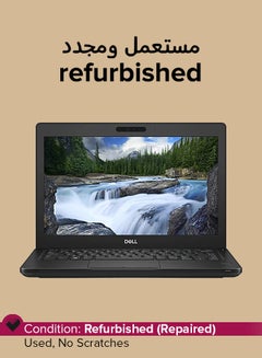 Refurbished - Latitude 5290 Laptop With 12.5-Inch Display,Intel Core i5 Processor/8th Gen/8GB RAM/256GB SSD English Black