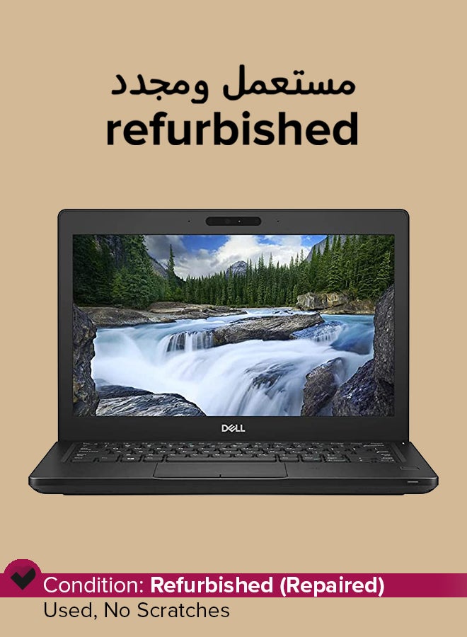DELL - Refurbished - Latitude 5290 Laptop With 12.5-Inch Display,Intel Core i5 Processor/7th Gen/8GB RAM/256GB SSD English Black - Image 1