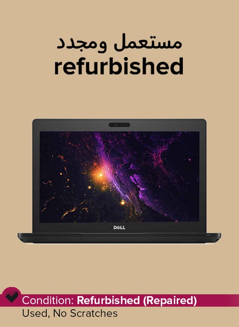 Refurbished - Latitude 5280 Laptop With 12.5-Inch Display,Intel Core i5 Processor/7th Gen/8GB RAM/256GB SSD English Black