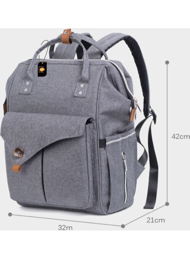 Kidle Diaper Bag With Stroller Hooks And Nappy Changing Mat Large Capacity Travel Beach Shopping Baby Bag Multifunction Travel Backpack For Mom Dad - Image 5