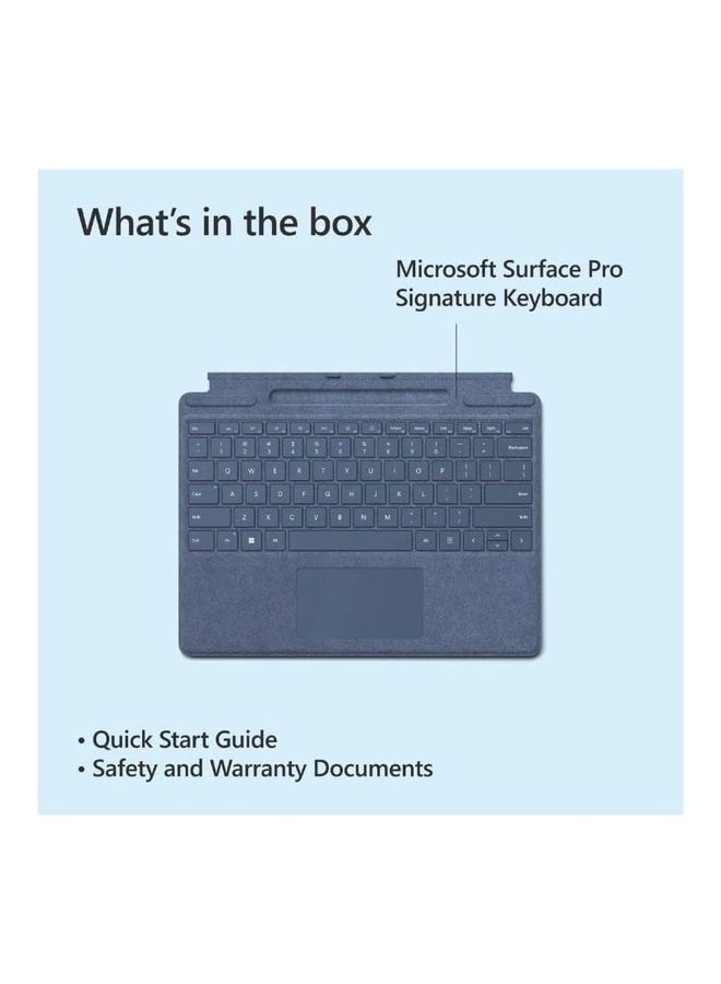 Microsoft Surface Pro Signature Typer Cover Sapphire - Image 2