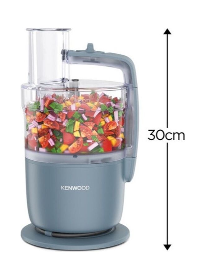 كينوود Compact Food Processor 1.3 L 650 W FDP22.130GY Grey  - Image 2