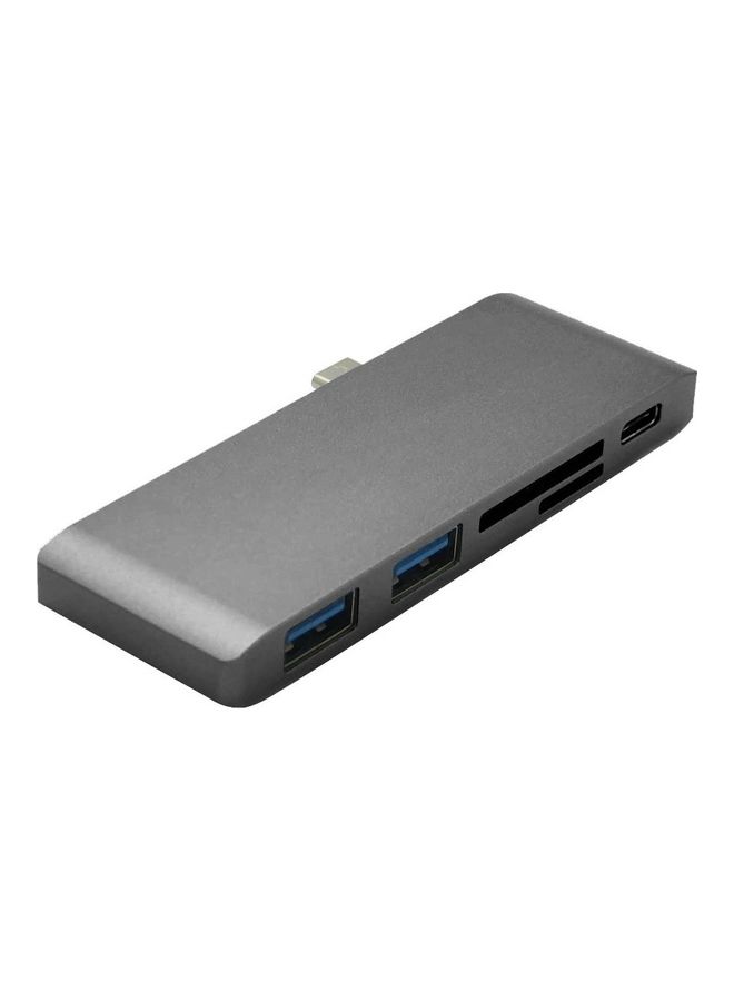 MARGOUN Type-C Card Reader And Hub Silver - Image 4