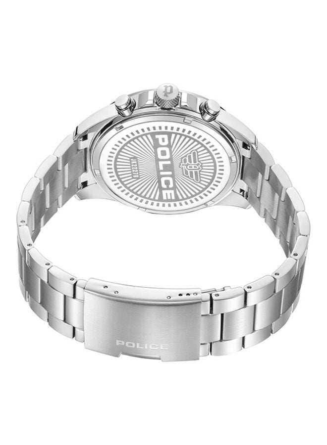 POLICE Men's Analog Round Shape Stainless Steel Wrist Watch PEWJK2227804 - 45 Mm - Image 4