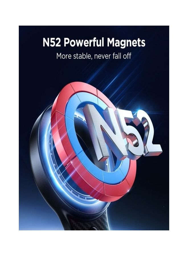 جوي روم حامل هاتف مغناطيسي للسيارة قابل للتعديل لفتحة التهوية متوافق مع iPhone 14 13 12 11 Series Galaxy S23 S22 S21 S20 - Image 3