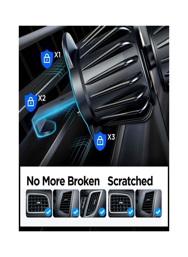 جوي روم حامل هاتف مغناطيسي للسيارة قابل للتعديل لفتحة التهوية متوافق مع iPhone 14 13 12 11 Series Galaxy S23 S22 S21 S20 - Image 5