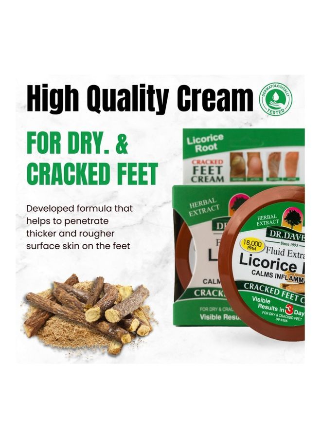دكتور دافي كريم إصلاح أقدام عرق السوس للأقدام الجافة والمتشققة نتائج مرئية خلال 3 أيام يهدئ الالتهاب ويرطب وينعم ويعيد الراحة - Image 4