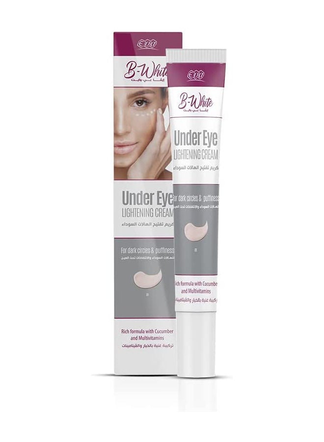 B-White Eva Under-Eye Lightening Cream 20grams - Image 1