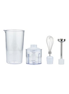 4-In-1 Hand Blender - Stainless Steel Blades with 2 Speed for Baby Food, Soup, Juice | 500ml Chopper Bowl, 700ml Plastic Jar and Blending Wand | Power Watt 250 SHB-185JCW White - v1682882677/N53400192A_7