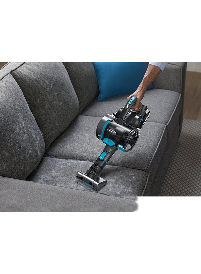 HOOVER - Onepwr Blade Max Dual Cordless Vacuum Cleaner Machine, Up To 90 min Runtime, Antimicrobial Protection, Multi-Surface Cleaning, 2 Batteries 6 W CLSV-BPME Black/Blue - Image 1