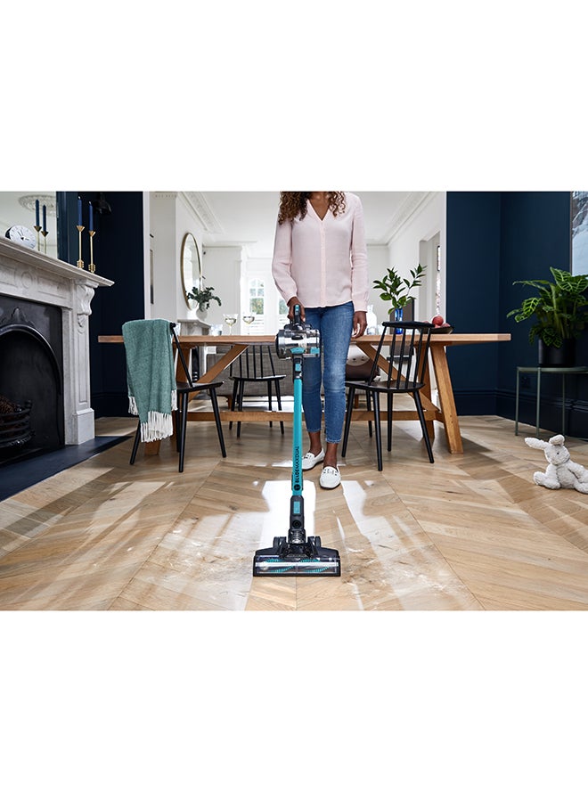 HOOVER - Onepwr Blade Max Dual Cordless Vacuum Cleaner Machine, Up To 90 min Runtime, Antimicrobial Protection, Multi-Surface Cleaning, 2 Batteries 6 W CLSV-BPME Black/Blue - Image 1