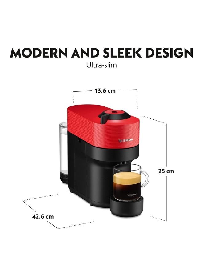 Vertuo POP Coffee Machine 560 ml 1500 W XN9205 Red