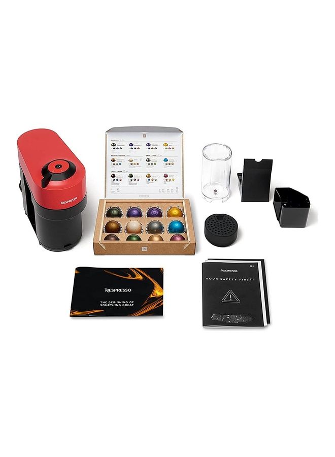 Vertuo POP Coffee Machine 560 ml 1500 W XN9205 Red
