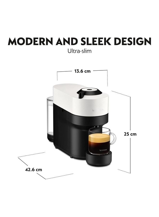 Nespresso - Vertuo POP Coffee Machine 560 ml 1500 W XN9201 White - Image 1