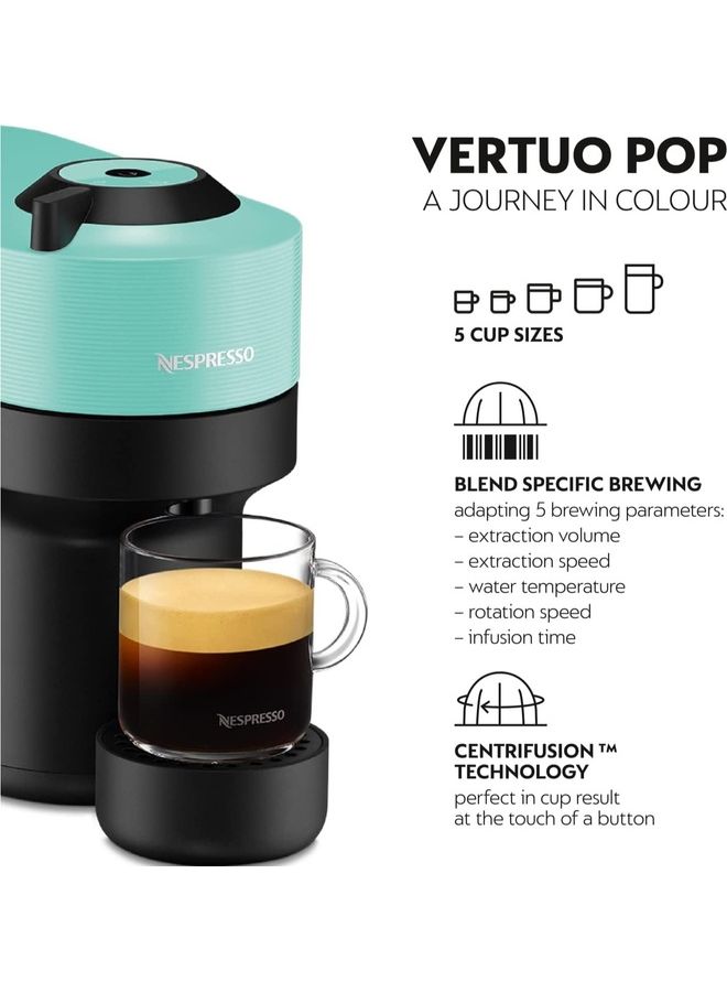 نسبرسو نيسبريسو ماكينة تحضير القهوة فيرتو بوب، 560 مل، 1500 واط، XN9205، أحمر 560 ml 1500 W XN9204 اكوا - Image 3