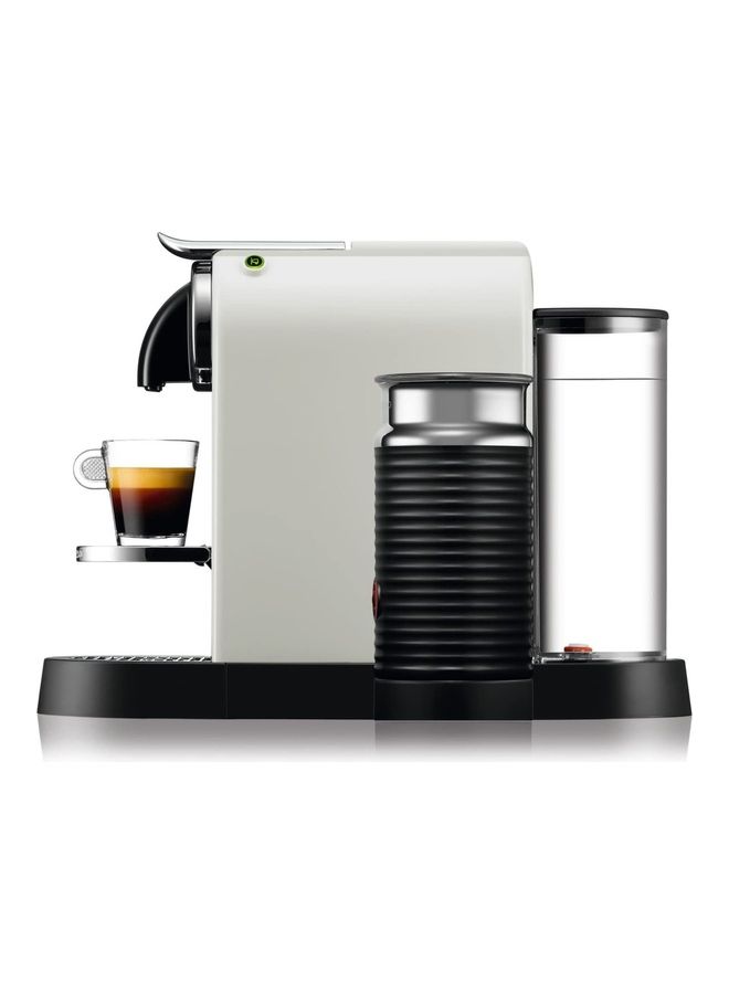 Nespresso - DeLonghi Citiz Coffee Machine with Integrated Aeroccino milk frother 1 L 1710 W EN267.WAE White - Image 1