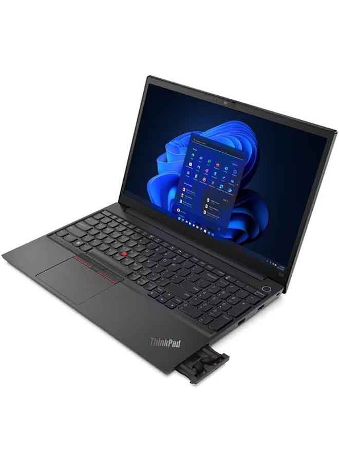 Lenovo - ThinkPad E15 Laptop With 15.6-Inch Display, Core i7-1255U Processor/16GB RAM/512GB SSD/2GB Nvidia Geforce MX550 Graphics Card/DOS(No Windows) English black - Image 1