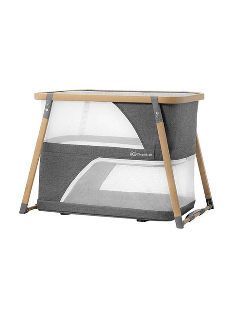 Sofi Travel Cot With Playpen Function - Grey