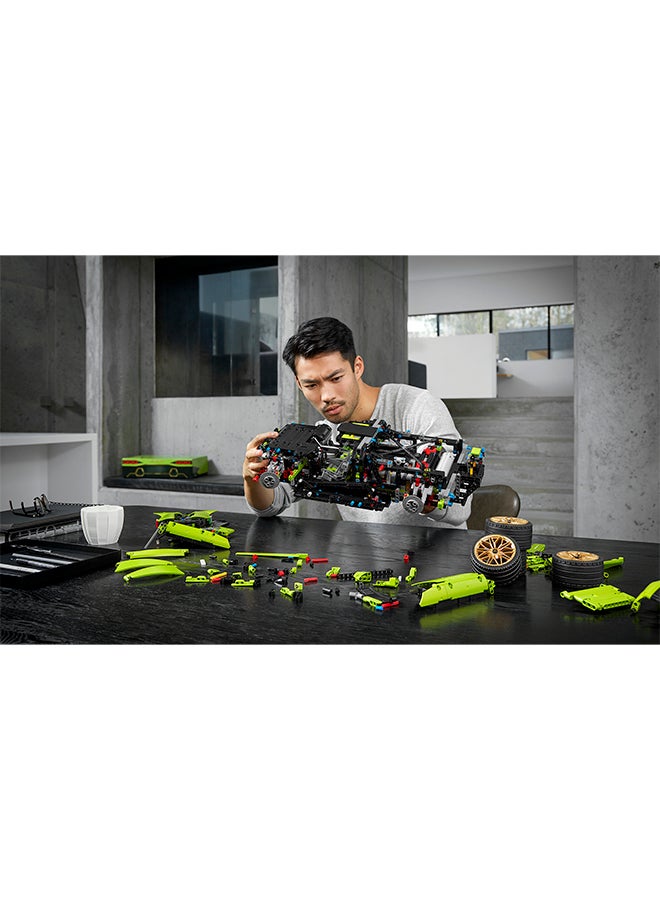 LEGO - 6288789 Technic Lamborghini Sián Fkp 37 (42115), Engaging Building Project For Adults, Build And Display This Distinctive Lego Model Sián Fkp 37, A True Representation Of The Original Super Sports Car (3,696 Pieces) 16+ Years 18+ years - Image 1