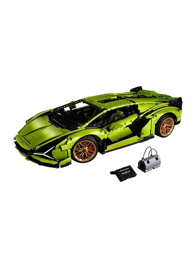 LEGO - 6288789 Technic Lamborghini Sián Fkp 37 (42115), Engaging Building Project For Adults, Build And Display This Distinctive Lego Model Sián Fkp 37, A True Representation Of The Original Super Sports Car (3,696 Pieces) 16+ Years 18+ years - Image 1