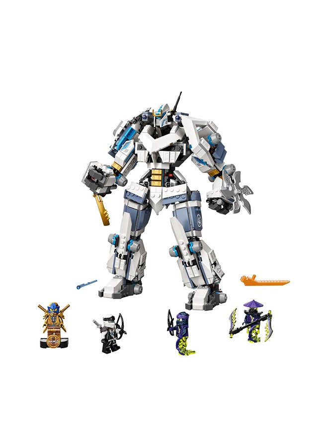 ليغو مجموعة بناء Ninjago Legacy Zane'S Titan Mech Battle 71738 (840 قطعة) - Image 5