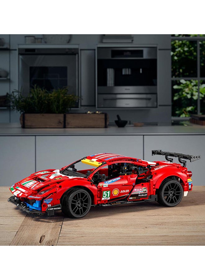 LEGO - 42125 Technic Ferrari 488 Gte “Af Corse #51” 42125 Building Kit (1,677 Pieces) 1677 18+ years - Image 1