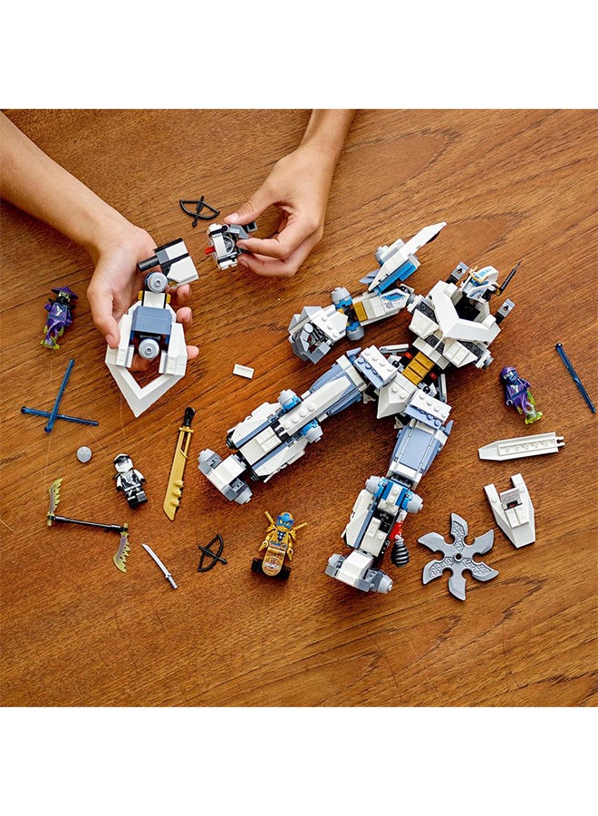 ليغو مجموعة بناء Ninjago Legacy Zane'S Titan Mech Battle 71738 (840 قطعة) - Image 3