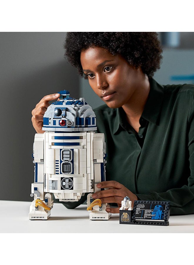 6332984 Star Wars™ R2-D2™ 75308 Building Kit; Creative Building Kit; Collectible Star Wars Building Set For Adults And A Fun Holiday Gift, Birthday Present Or Surprise Treat For Star Wars Fans (2,314 Pieces) 2314 18+ years - https://f.nooncdn.com/p/v1683013337/N48604993A_2.jpg?format=jpg&width=original