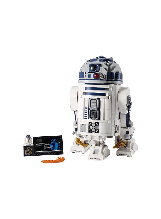 6332984 Star Wars™ R2-D2™ 75308 Building Kit; Creative Building Kit; Collectible Star Wars Building Set For Adults And A Fun Holiday Gift, Birthday Present Or Surprise Treat For Star Wars Fans (2,314 Pieces) 2314 18+ years - https://f.nooncdn.com/p/v1683013337/N48604993A_5.jpg?format=jpg&width=original