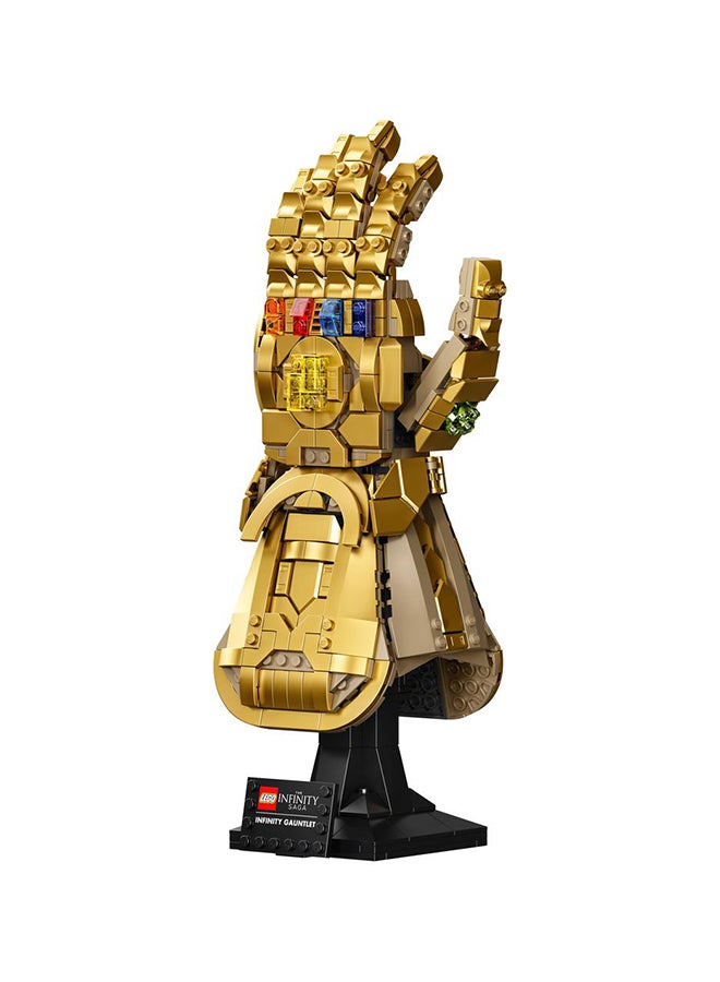 LEGO - 6332679 Marvel Infinity Gauntlet Collectible Building Kit; Thanos Right Hand Gauntlet Model With Infinity Stones; As Featured In Marvel Studios’ Avengers: Infinity War And Avengers: Endgame Movies (590 Pieces) 76191 590 18+ years - Image 1