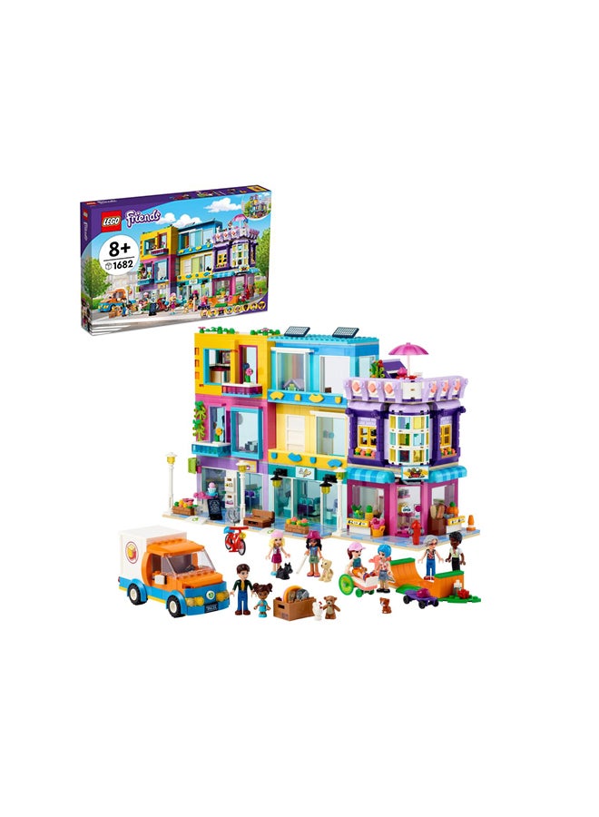 LEGO 41704 Friends Main Street Building 41704 Building Kit (1,682 Pieces) 8+ Years - Image 1