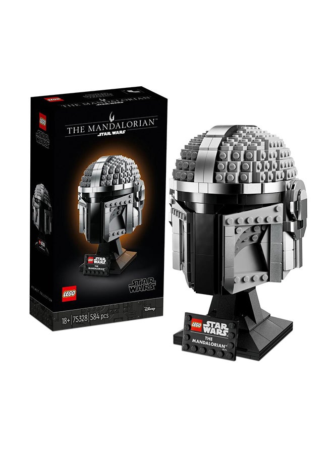 6378866 Star Wars The Mandalorian Helmet 75328 Creative Building Kit for Adults; Collectible Build-and-Display Model; Fun Holiday Gift, Birthday Present or Surprise Treat for Fans (584 Pieces) 584 18+ years - v1683013355/N52756444A_1