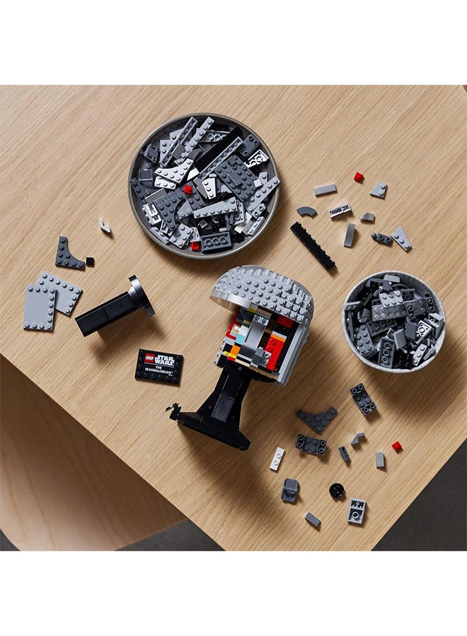 LEGO 6378866 Star Wars The Mandalorian Helmet 75328 Creative Building Kit for Adults; Collectible Build-and-Display Model; Fun Holiday Gift, Birthday Present or Surprise Treat for Fans (584 Pieces) 584 18+ years  - Image 3