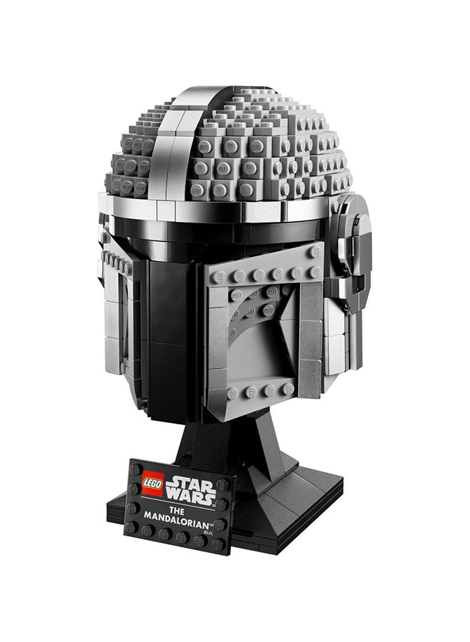 LEGO 6378866 Star Wars The Mandalorian Helmet 75328 Creative Building Kit for Adults; Collectible Build-and-Display Model; Fun Holiday Gift, Birthday Present or Surprise Treat for Fans (584 Pieces) 584 18+ years  - Image 5