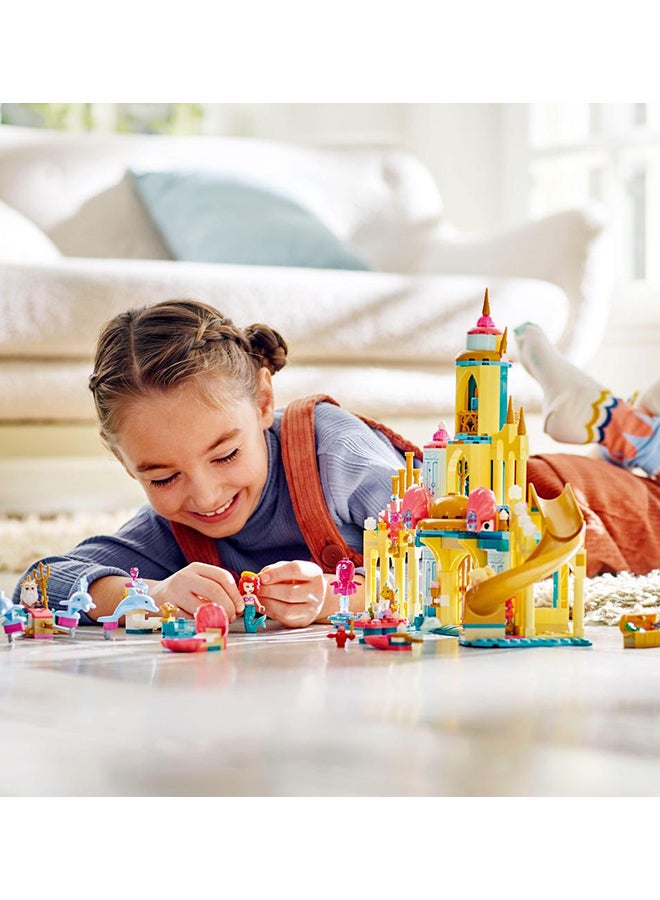 ليغو 43207 قصر أميرات ديزني أريلز تحت الماء مع أثاث متحرك 498 قطعة لعمر 6 سنوات فما فوق 43207 498 أكبر من 6 سنوات - Image 2