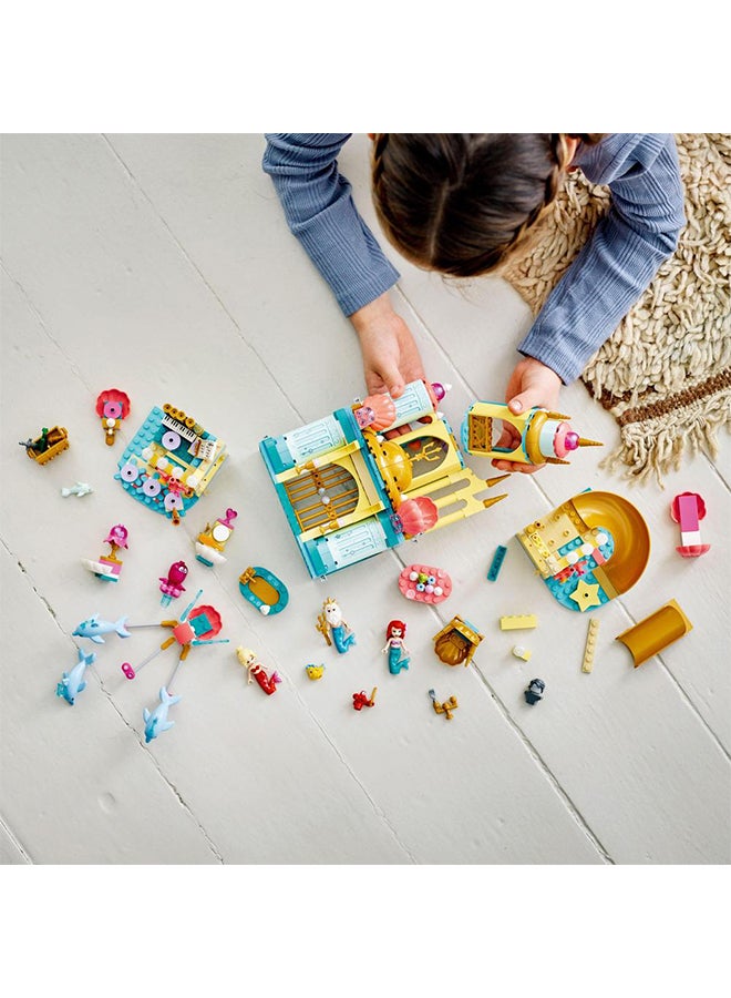 ليغو 43207 قصر أميرات ديزني أريلز تحت الماء مع أثاث متحرك 498 قطعة لعمر 6 سنوات فما فوق 43207 498 أكبر من 6 سنوات - Image 3