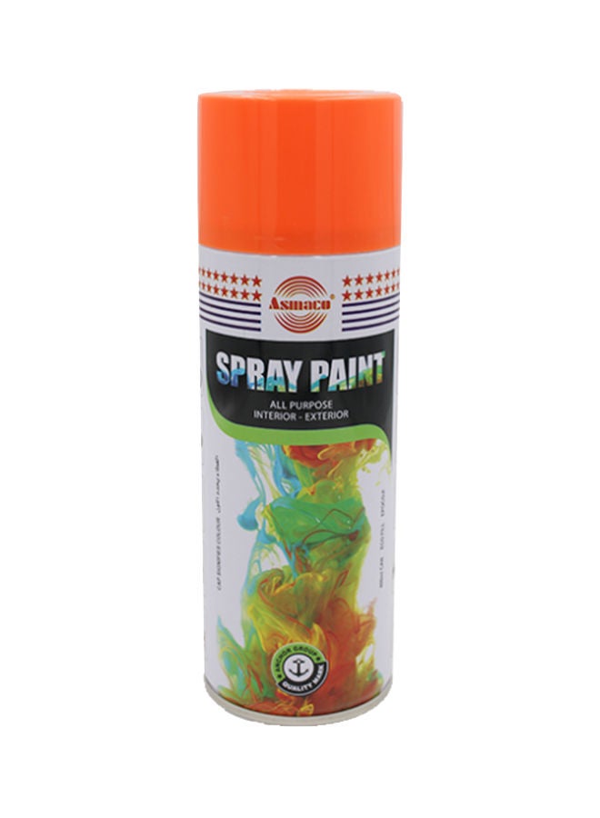 Asmaco Spray Paint Orange 400ml Orange 400ml - Image 2