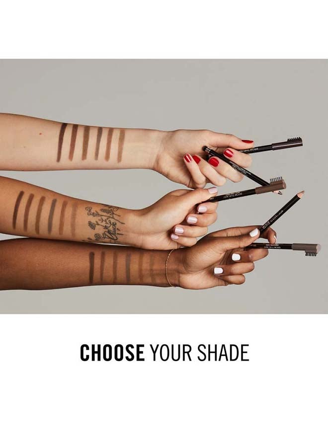 RIMMEL LONDON - Brow This Way Professional Eyebrow Pencil 1.4 Grams Ash Brown - Image 1