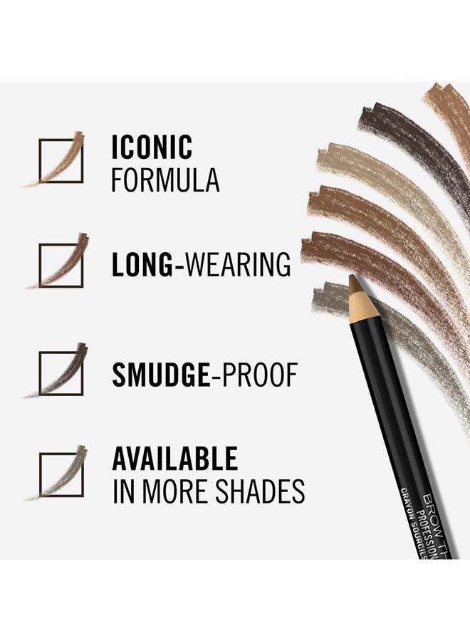 RIMMEL LONDON - Brow This Way Professional Eyebrow Pencil 1.4 Grams Ash Brown - Image 1