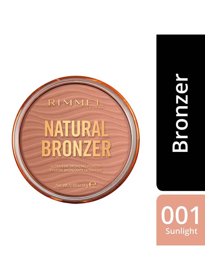 RIMMEL LONDON - Natural Bronzer 001 Sunlight - Image 1