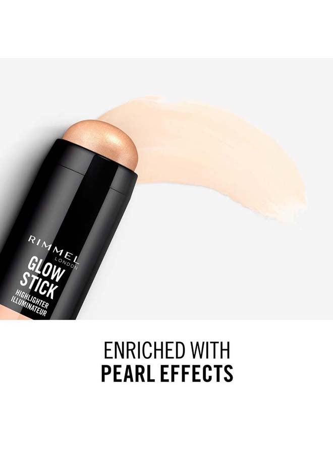 RIMMEL LONDON - Glow Stick Highlighter 001 Bubbly - Image 1