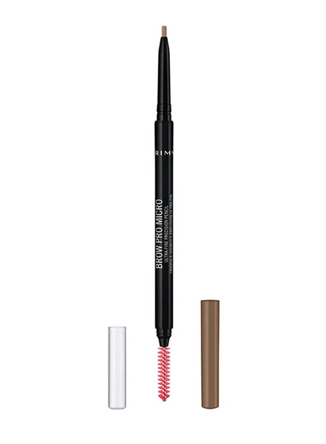 RIMMEL LONDON - Brow Pro Microdefiner Pencil – 001 –Blonde - Image 1