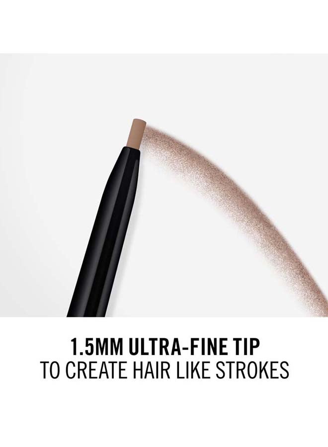 RIMMEL LONDON - Brow Pro Microdefiner Pencil – 001 –Blonde - Image 1