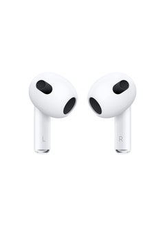 Apple Renewed - AirPods (3rd generation) With Lightning Charging Case White  - Image 2