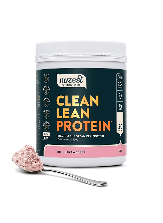 نوزيست بروتين كلين لين بنكهة الفراولة البرية للتقديم 20 مرة - Image 1