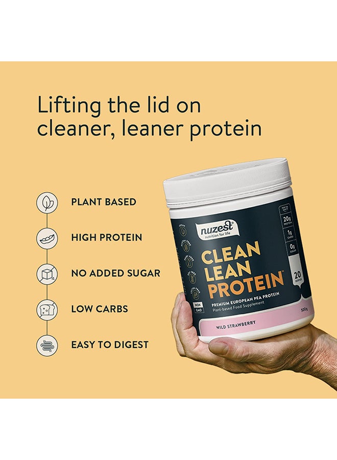 نوزيست بروتين كلين لين بنكهة الفراولة البرية للتقديم 20 مرة - Image 2