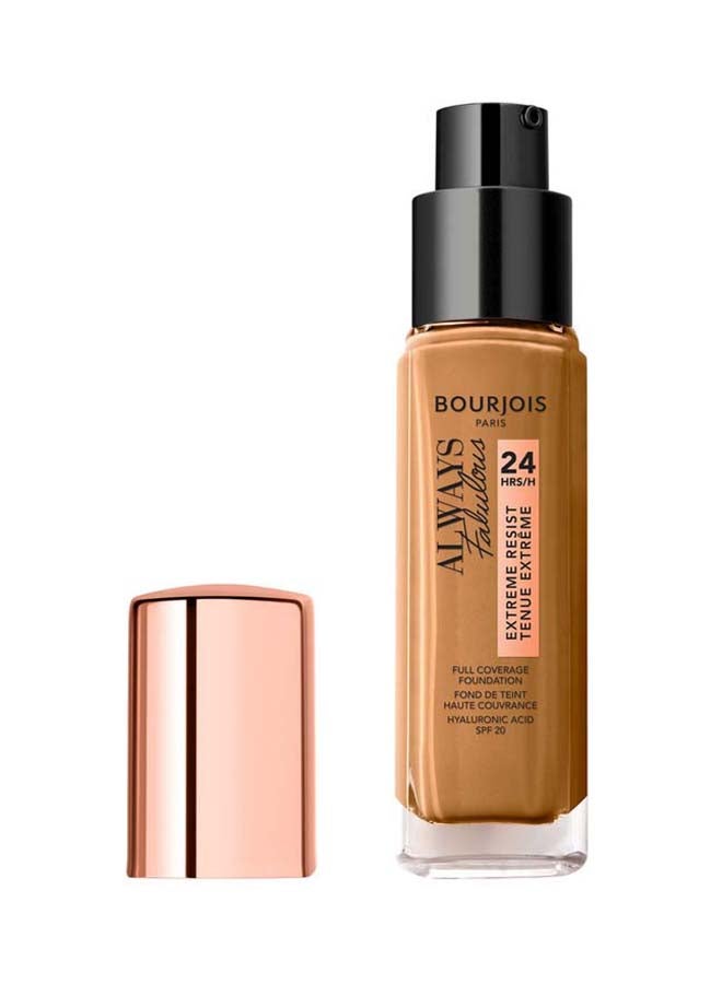 BOURJOIS PARIS Always Fabulous 24Hrs Liquid Foundation SPF20 520 Caramel  - Image 1